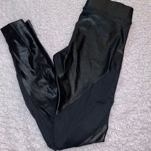 Black leggings never worn size x small